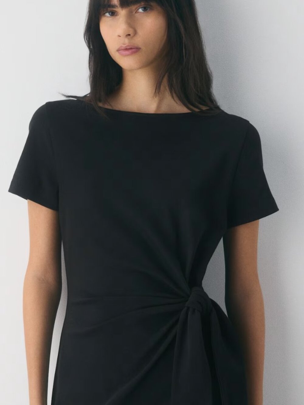 Aritzia Wilfred InterLock Cotton Writer Dress - Picture 3 of 4